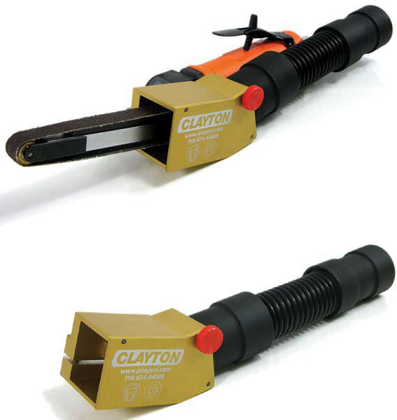 Clayton Belt Sander Shroud North Composites Engineering