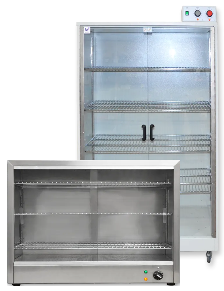 Custom Horizontal and Vertical Ovens with Glass Doors North